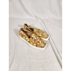 Lucky Brand Womens Sneaker Floral Slip On Comfort Fairycore Boho 7.5M